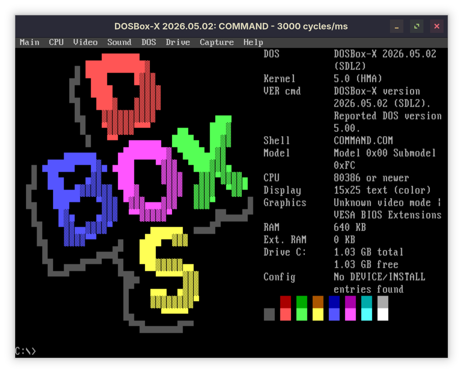 DOSBox-X 2026.05.02