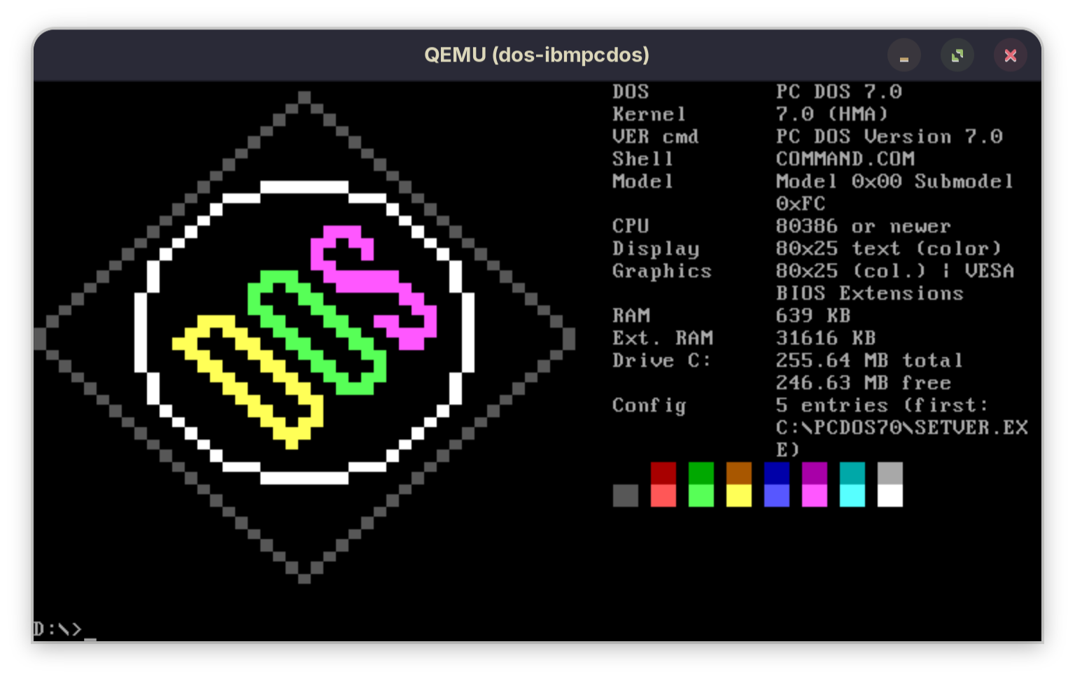 IBM PC DOS 7.0